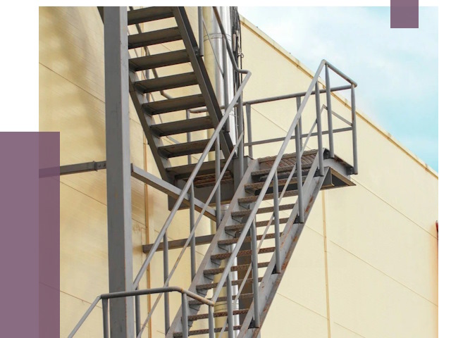 Пожарные лестницы в Сафонове от 12298 руб. — монтаж и продажа | ПРОЛЁТ-Сфн