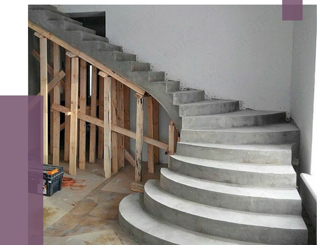 Изготовление бетонных лестниц под ключ в Сафонове от 19984 руб. | ПРОЛЁТ-Сфн