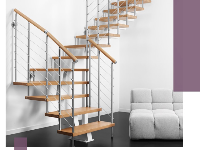 Модульные лестницы под ключ в Сафонове — монтаж и изготовление