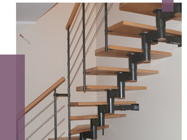 Изготовление модульных лестниц в Сафонове от 11529 руб. 