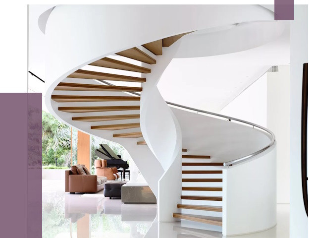 Винтовые лестницы в Сафонове под ключ от 48678 руб. | ПРОЛЁТ-Сфн