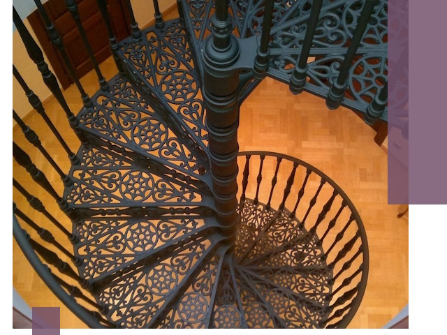 Винтовые лестницы под ключ в Сафонове: производство и монтаж