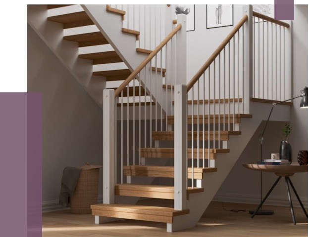 Маршевые лестницы в Сафонове от 38174 руб. — монтаж | ПРОЛЁТ-Сфн