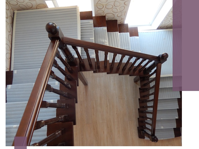 П-образные лестницы под ключ в Сафонове — изготовление и монтаж