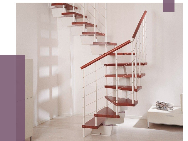 Изготовление лестниц на больцах в Сафонове от 9736 руб. | ПРОЛЁТ-Сфн