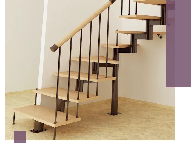 Монтаж лестниц на больцах в Сафонове — быстро и надежно