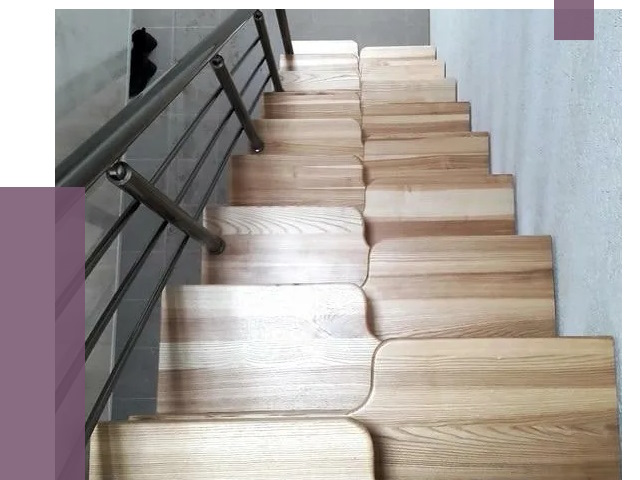 Лестницы гусиный шаг в Сафонове от 13066 руб. под ключ | ПРОЛЁТ-Сфн