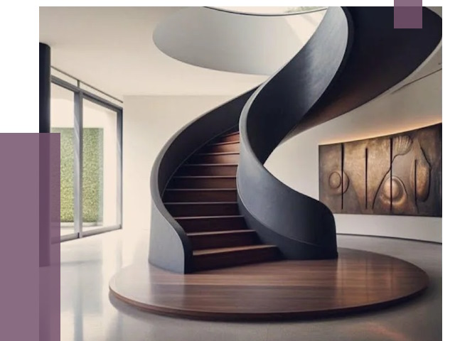 Элитные лестницы под заказ в Сафонове от 189588 руб. — ПРОЛЁТ-Сфн