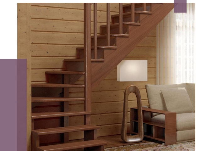 Лестницы эконом класса в Сафонове от 18293 руб. бюджетные решения