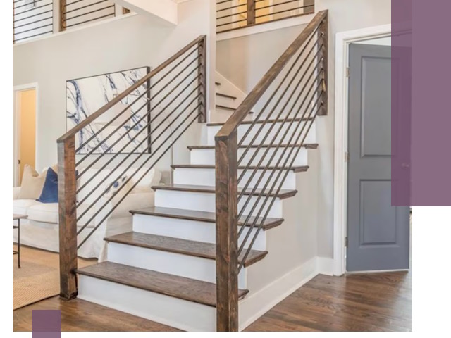 Лестницы для коттеджа под ключ в Сафонове — изготовление и монтаж