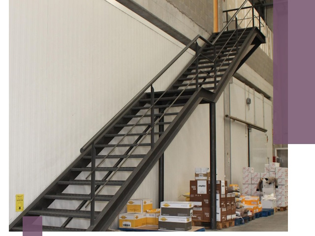 Лестницы для производства в Сафонове — изготовление и монтаж