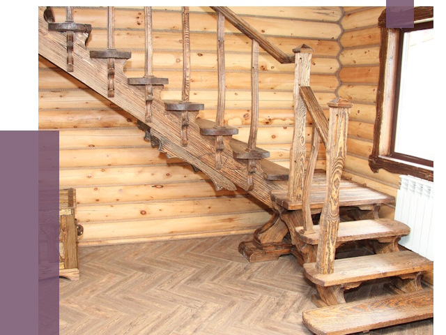 Лестницы в баню в Сафонове от 19164 руб. — изготовление | ПРОЛЁТ-Сфн