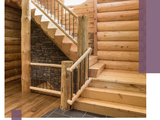 Лестницы в баню под заказ и профессиональный монтаж в Сафонове