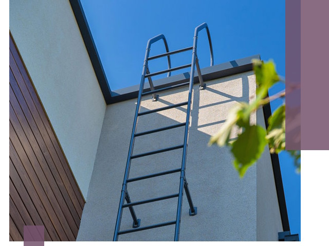 Лестницы на крышу в Сафонове — изготовление, монтаж, демонтаж