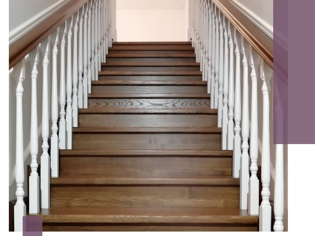 Лестницы из ясеня на заказ в Сафонове — изготовление и монтаж