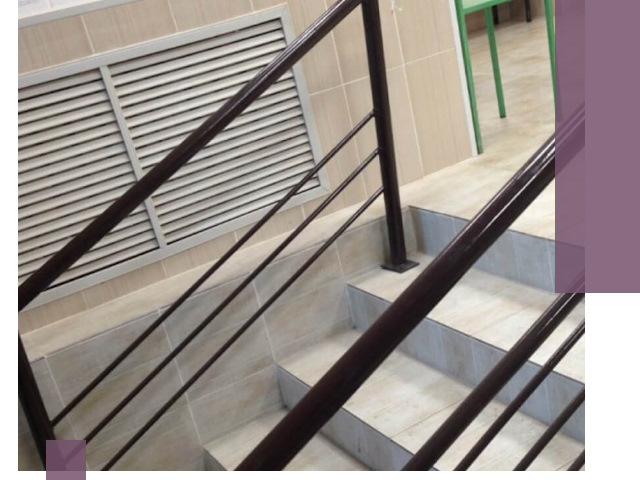 Изготовление перил из металла под ключ в Сафонове