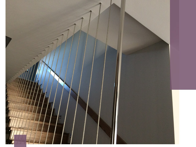 Тросовые перила под ключ в Сафонове — производство и монтаж