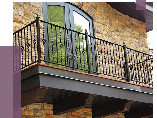 Балконные ограждения в Сафонове от 8045 руб. — купить | ПРОЛЁТ-Сфн
