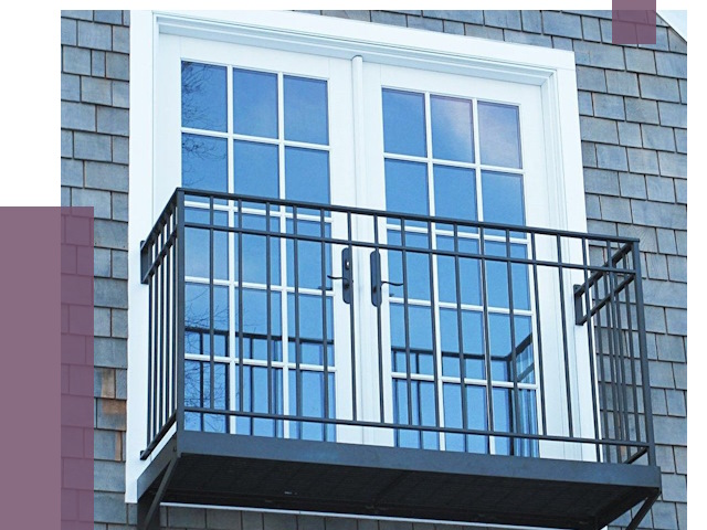 Французские балконы в Сафонове от 7430 руб. за м2