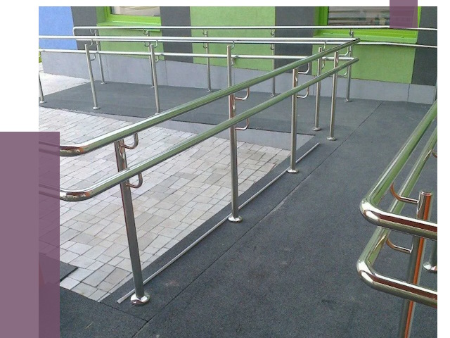 Ограждения пандусов в Сафонове от 4355 руб. монтаж | ПРОЛЁТ-Сфн