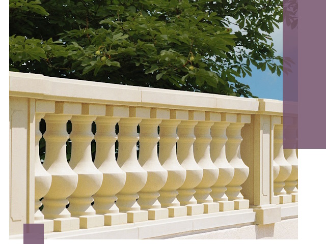 Установка балюстрады в Сафонове: изготовление и монтаж под ключ