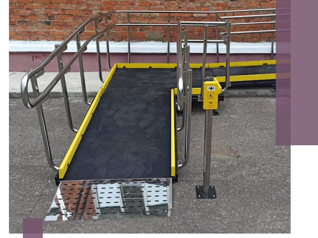 Изготовление наклонных пандусов для инвалидов в Сафонове