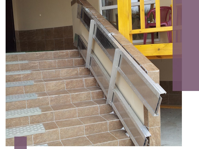 Откидные пандусы под ключ в Сафонове — монтаж и демонтаж