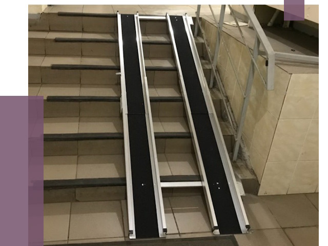 Установка пандуса в подъезд в Сафонове от 7993 руб. под ключ | ПРОЛЁТ-Сфн