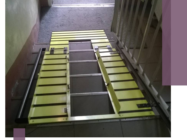 Профессиональный монтаж пандуса в подъезд в Сафонове