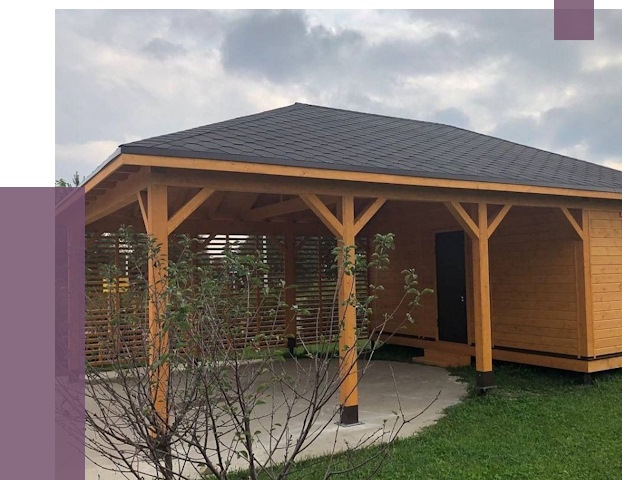 Навесы под ключ в Сафонове от 48422 руб.  | ПРОЛЁТ-Сфн