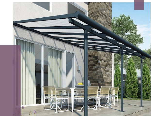 Навесы пристенные в Сафонове от 9121 руб. — монтаж и установка | ПРОЛЁТ-Сфн