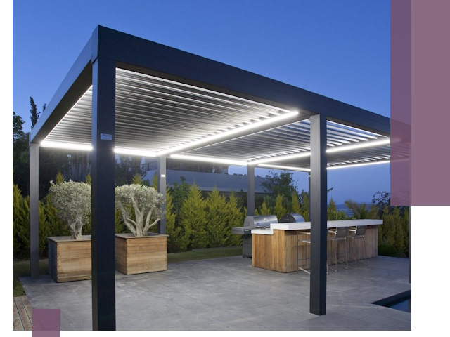 Навесы отдельно стоящие под ключ в Сафонове из металла и поликарбоната