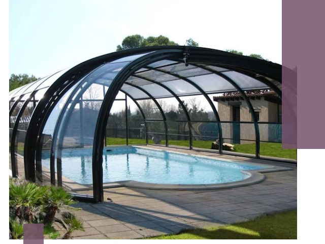 Навесы для бассейна в Сафонове: изготовление и монтаж под ключ