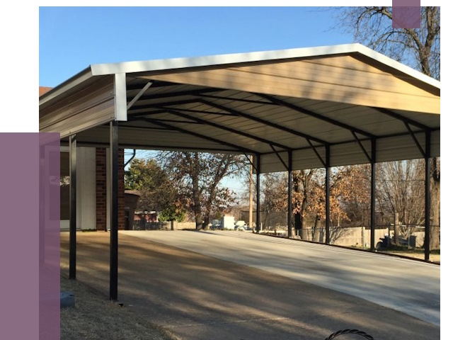 Двускатные навесы в Сафонове от 8045 руб.  | ПРОЛЁТ-Сфн