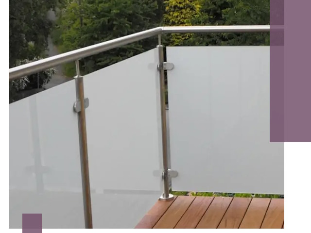 Алюминиевые парапеты для балконов и террас в Сафонове