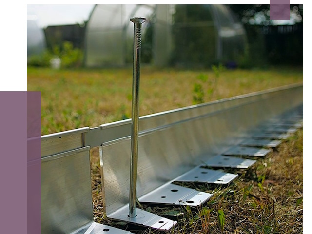 Металлические бордюры для газона в Сафонове от 4304 руб. | ПРОЛЁТ-Сфн