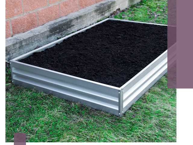 Металлические бордюры для грядок в Сафонове: прочность и аккуратность