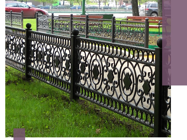 Секционные газонные ограждения под ключ в Сафонове