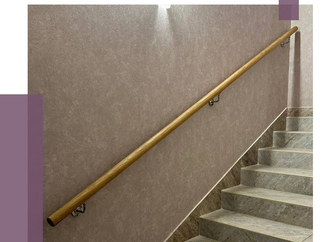 Пристенные поручни в Сафонове под ключ от 3945 руб. 