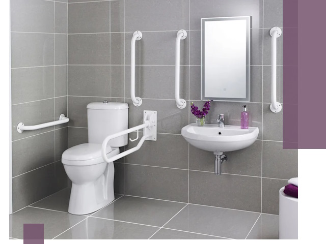 Поручни для санузлов в Сафонове: установка, ремонт и монтаж