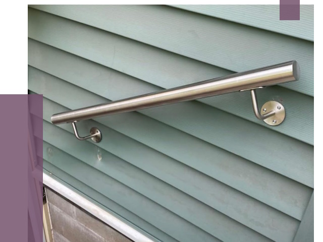 Поручни из нержавеющей стали в Сафонове от 7686 руб.  | ПРОЛЁТ-Сфн